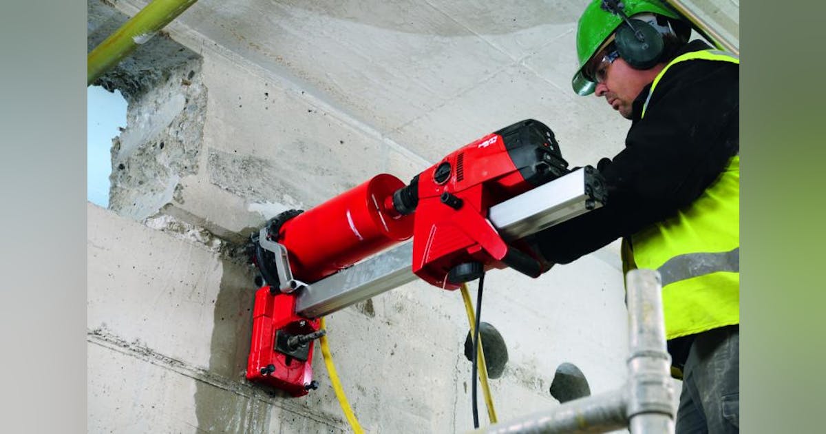 Hilti Introduces DD 160 Diamond Coring System, Its Newest Rental Tool ...