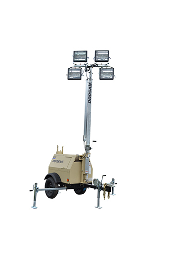 Doosan LSC compact light tower Rental Equipment Register