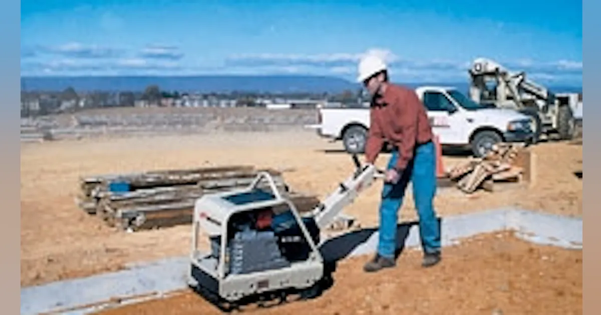 Vibratory Plate Compactor | Rental Equipment Register