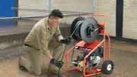 Gaspowered water jet drain cleaner Rental Equipment Register