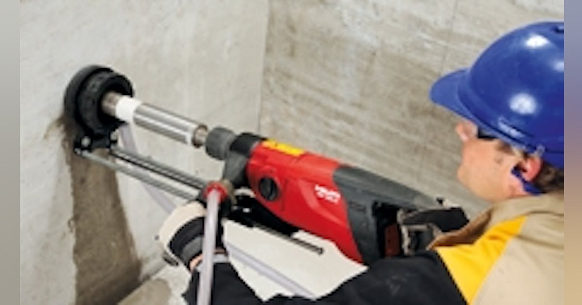Hilti Introduces Rental Ready DD150U Diamond Coring Machine Rental Equipment Register