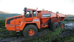 Articulated dump truck Rental Equipment Register