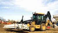 Backhoe loaders machine control system Rental Equipment Register