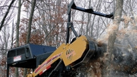 Mulcher and Attachment Make Quick Work of Forestry Applications