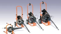 Autofeed power drain cleaners Rental Equipment Register