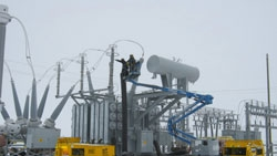 Allmand Heaters Help Wind Farm Substation Reach the Grid Rental