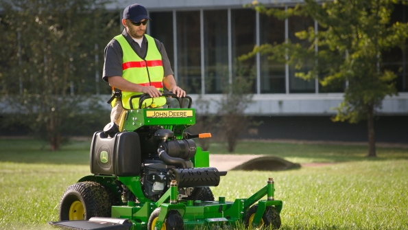 Redesigned John Deere QuikTrak Stands the Commercial Mower Test