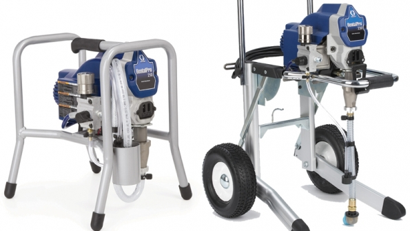 Graco’s RentalPro Airless Paint Sprayers Rental Equipment Register