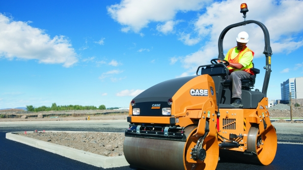 Case DV Series asphalt rollers