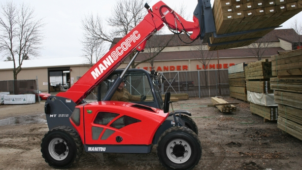 Manitou introduces the MT 5519 telescopic handler now equipped with a 69hp watercooled Yanmar Tier 4certified emissionscompliant diesel engine