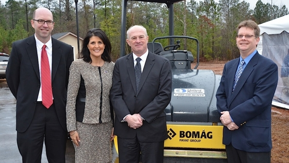 Bomag Breaks Ground on Future U.S. Headquarters in South Carolina Rental Equipment Register