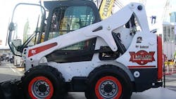 A specialedition skidsteer loader at the Bobcat stand at ConExpo Photo by Michael Roth rer A specialedition skidsteer loader at the Bobcat stand at ConExpo Photo by Michael Roth rer
