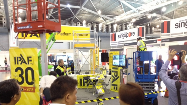 IPAFrsquos exhibits at trade shows throughout Southeast Asia have resulted in a huge increase in aerial work platform safety training