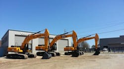 Central Atlanta Tractor will represent seven models of excavators in central and northern Georgia.