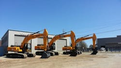 Central Atlanta Tractor will represent seven models of excavators in central and northern Georgia Central Atlanta Tractor will represent seven models of excavators in central and northern Georgia