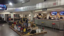 Franklin Equipmentrsquos new 65000squarefoot superstore has a spacious modern feel utilizing technology