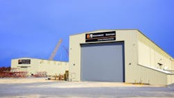 HampErsquos new Louisiana crane service facility has a separate Crane Reman Center right and a Structural Repair Center HampErsquos new Louisiana crane service facility has a separate Crane Reman Center right and a Structural Repair Center