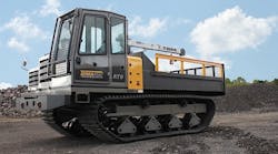 Terramac&rsquo;s RT9 is the largest mid-sized rubber track carrier that does not require special oversize permitting to transport the machine.