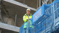 Apollo Cradles Darren Brady says mast climbing work platforms are one of the safest and most economical ways to work at height Apollo Cradles Darren Brady says mast climbing work platforms are one of the safest and most economical ways to work at height