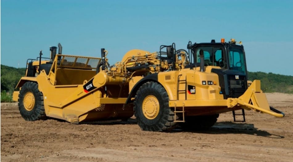 Caterpillar&rsquo;s wheel tractor-scraper has been one of its highest-selling products for decades.