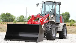 The Takeuchi TW80 Series 2 compact wheel loader The Takeuchi TW80 Series 2 compact wheel loader