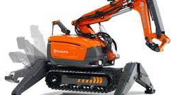 Husqvarna introduces its DXR 270 demolition robot