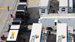 Caterpillar provides genset at Daytona Speedweek 2011 Proper generator sizing for live events is critical as outages cannot be tolerated Caterpillar provides genset at Daytona Speedweek 2011 Proper generator sizing for live events is critical as outages cannot be tolerated