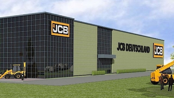 An artistrsquos impression of JCBrsquos new German headquarters slated to begin construction later this year