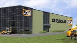 An artist&rsquo;s impression of JCB&rsquo;s new German headquarters, slated to begin construction later this year.
