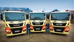 Dave Freebody left and Tim White directors of Riwal UK expect the new Riwalowned trucks to help ensure safety compliance delivery efficiency and closer customer relations Dave Freebody left and Tim White directors of Riwal UK expect the new Riwalowned trucks to help ensure safety compliance delivery efficiency and closer customer relations