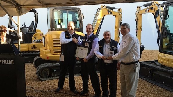Nickell Rental Buys First Mini Excavators Made by Caterpillar in Athens