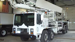 The 197foot Bronto Skylift can be used in a variety of industrial applications with 1000pound platform weight capacity The 197foot Bronto Skylift can be used in a variety of industrial applications with 1000pound platform weight capacity