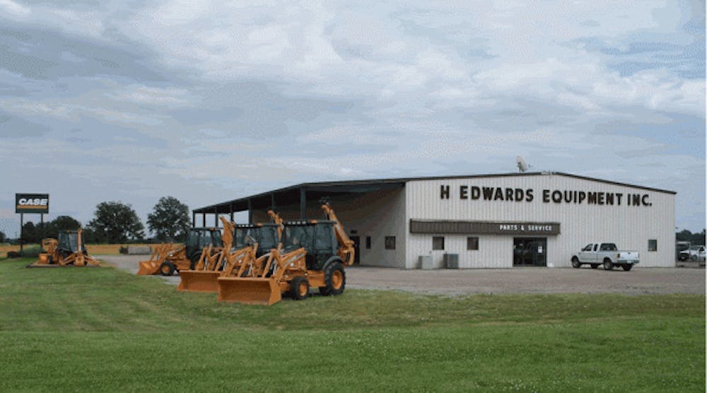 The acquisition of H Edwards allows Luby Equipment Services to expand its coverage as a Case dealership and rental company.