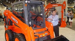 Kubota unveils its new skid-steer loaders at World of Concrete.