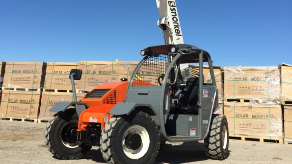 Snorkel presents its firstever telehandler at The Rental Show