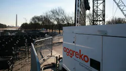 Aggreko specializes in large events such as the presidential inauguration Aggreko specializes in large events such as the presidential inauguration