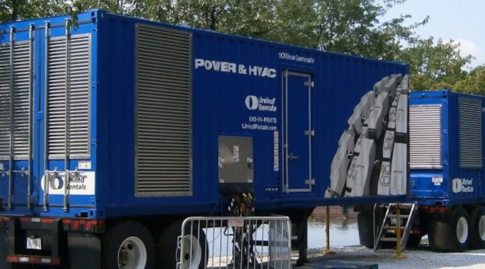 United Rentals is one of the leading players in the booming power-generation rental market in North America.