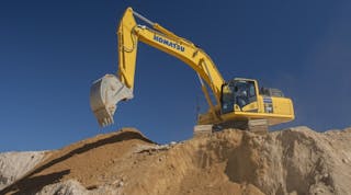 Emeco traditionally specializes in heavy equipment rental such as Komatsu excavators.