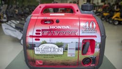 The specially designed 40 millionth power product is prepared for shipment at Honda39s North Carolina factory The specially designed 40 millionth power product is prepared for shipment at Honda39s North Carolina factory