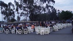 CRA and ARA members sit down to dinner at the joint association meeting in Long Beach CRA and ARA members sit down to dinner at the joint association meeting in Long Beach