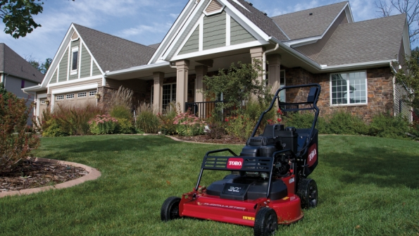 Toro mowers contributed to strong results along with compact utility loaders and other items