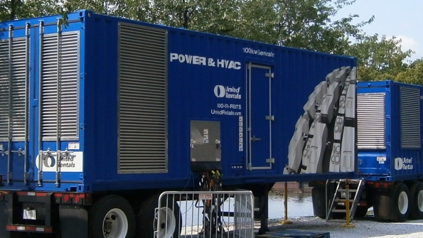 A United Rentals generator on a jobsite The company39s strong performance has inspired a strong rally in investor support