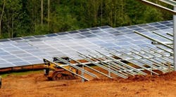 Carolina Cat Power Systems is helping to build a 10-acre solar farm to provide 3 megawatts of electricity, enough to power about 250 homes.