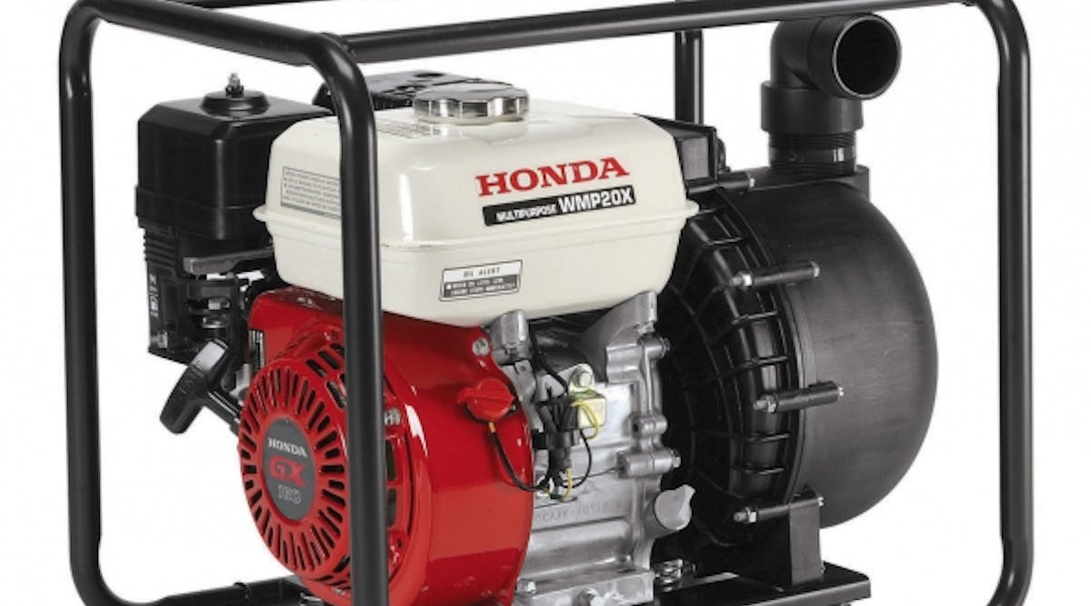 Honda pumps are among the many products offered by O.R.E. Rentals.