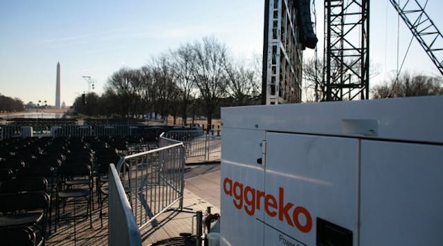 Aggreko&apos;s North American business was impacted by the slowdown in the oil-and-gas market.