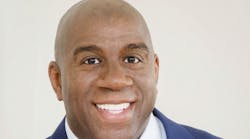 Earvin &apos;Magic&apos; Johnson, an NBA superstar, has gone on to an incredible business career, including partial ownership of the Los Angeles Dodgers.