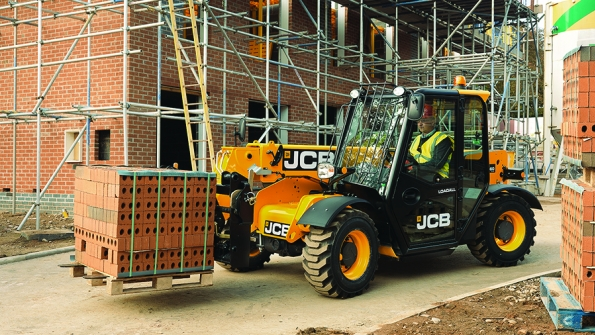 JCB telehandlers are an important part of Fork Rents39 inventory