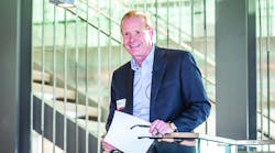 Hilti North America president and CEO Cary Evert at the recent opening of Hilti&apos;s new North American headquarters in Plano, Texas.
