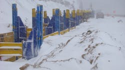 A National Trench Safety shoring application A National Trench Safety shoring application