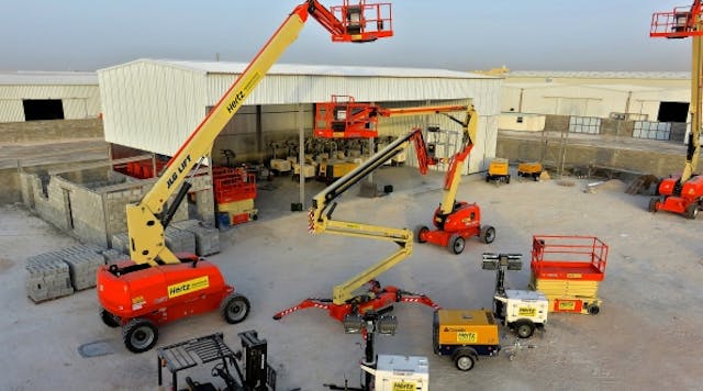 Hertz Equipment Rental Corp. is a major player in power rental in the Middle East.